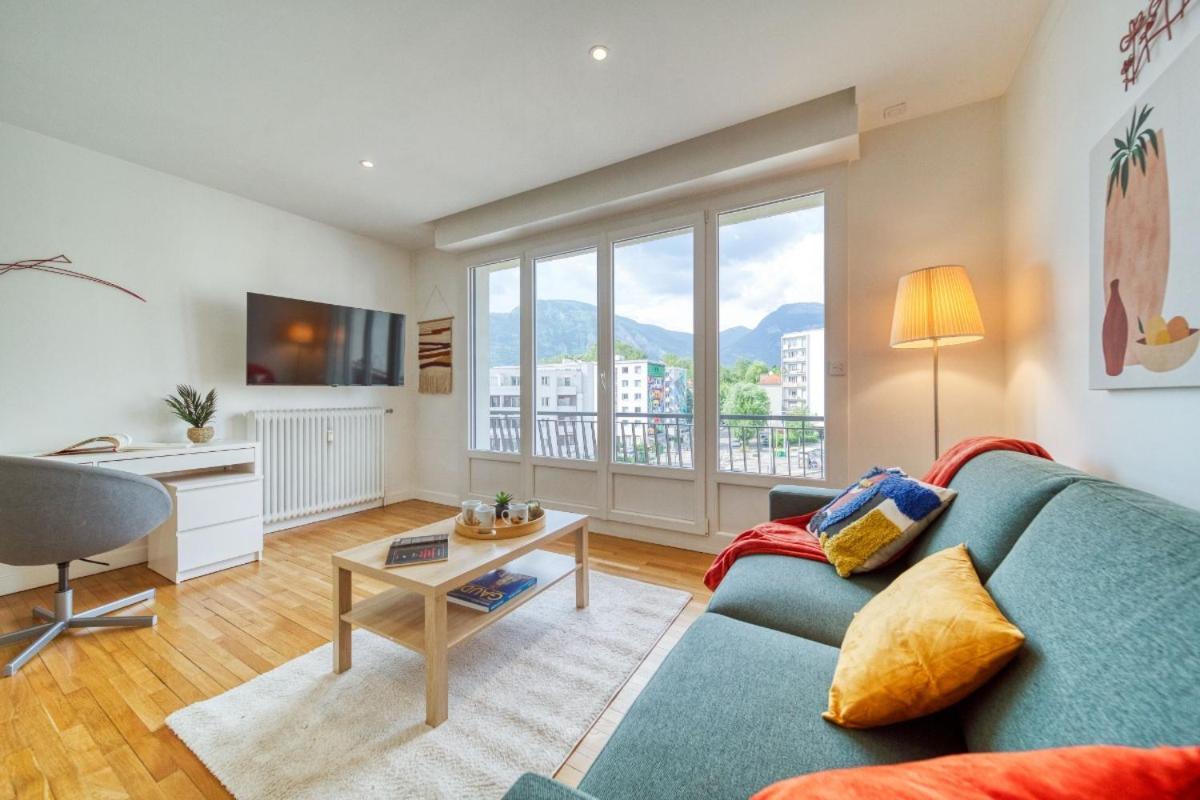 Le Joli Stade, Appartement Avec Magnifique Vue, Grenoble, Rhone Alpes ภายนอก รูปภาพ